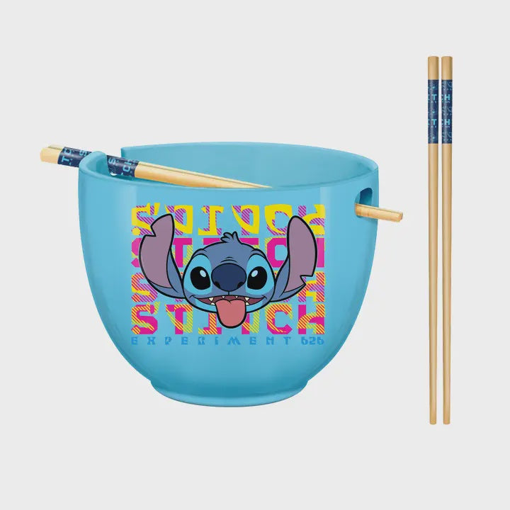 Lilo and Stitch Face Experiment 20oz. Ceramic Ramen Bowl