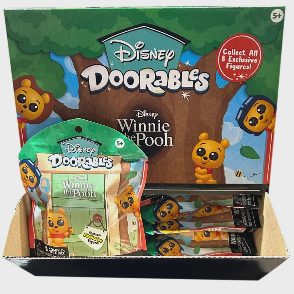 Disney Doorables Flocked Winnie The Pooh Blind Bag