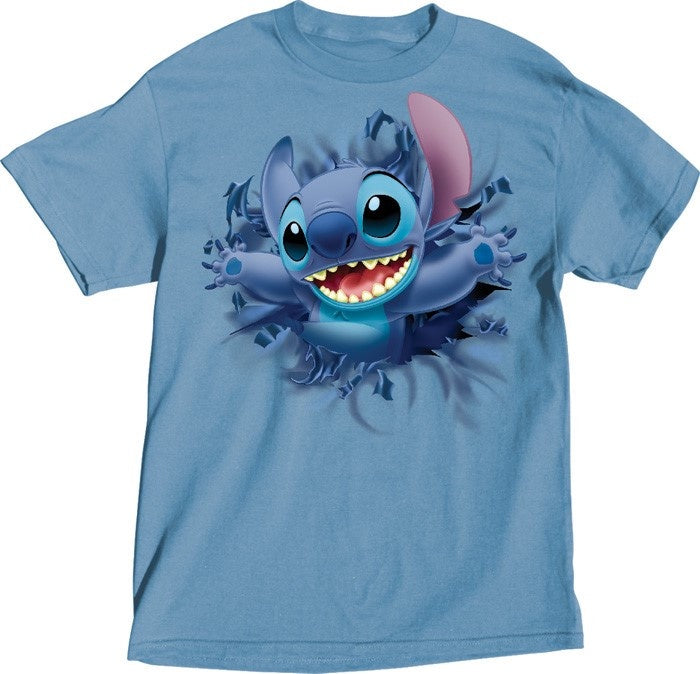 Stitch Breaking Through Front & Back Men's T-Shirt