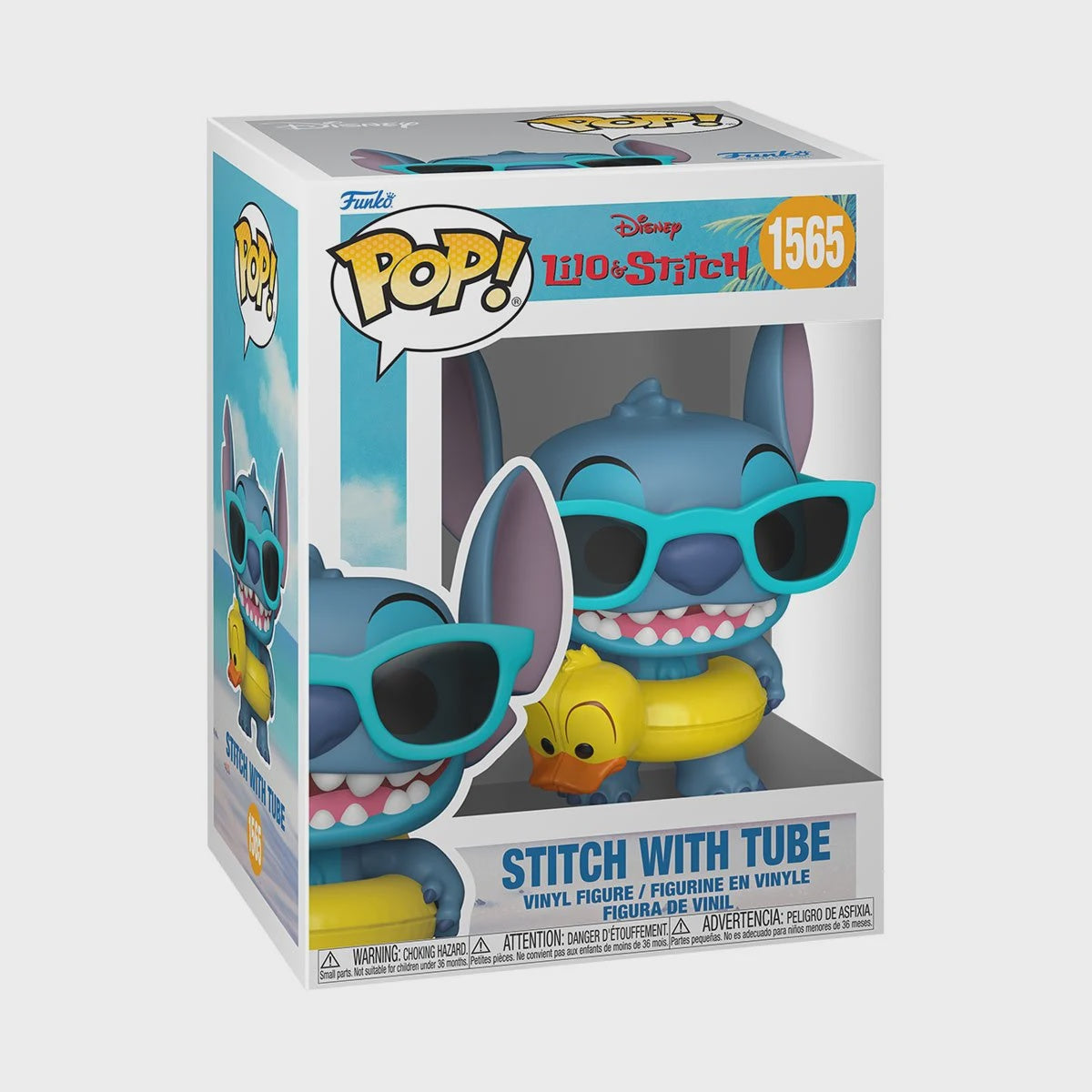 Lilo & Stitch Stitch with Tube Funko Pop! Vinyl Figure