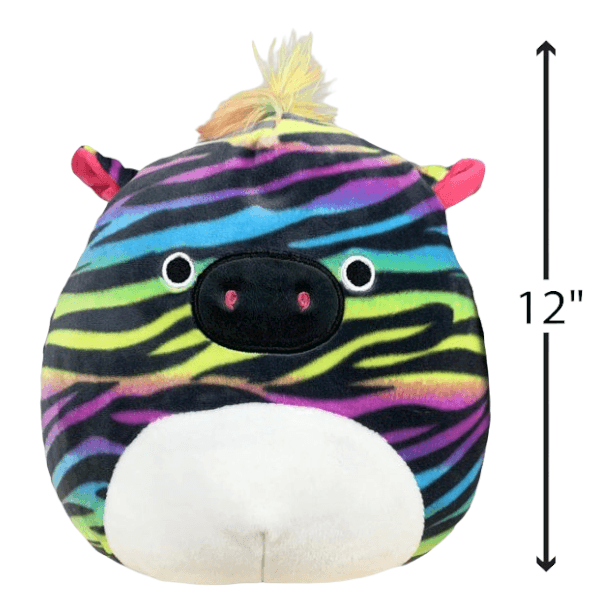 12" Squishmallow Colorful Crew (Sold Separately)