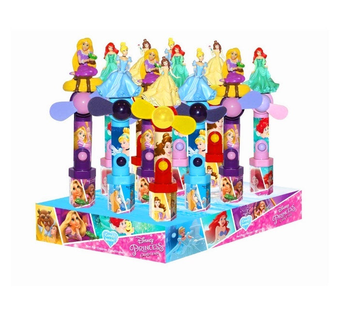 Disney Princess Character Assorted Fan and Candy 1pc