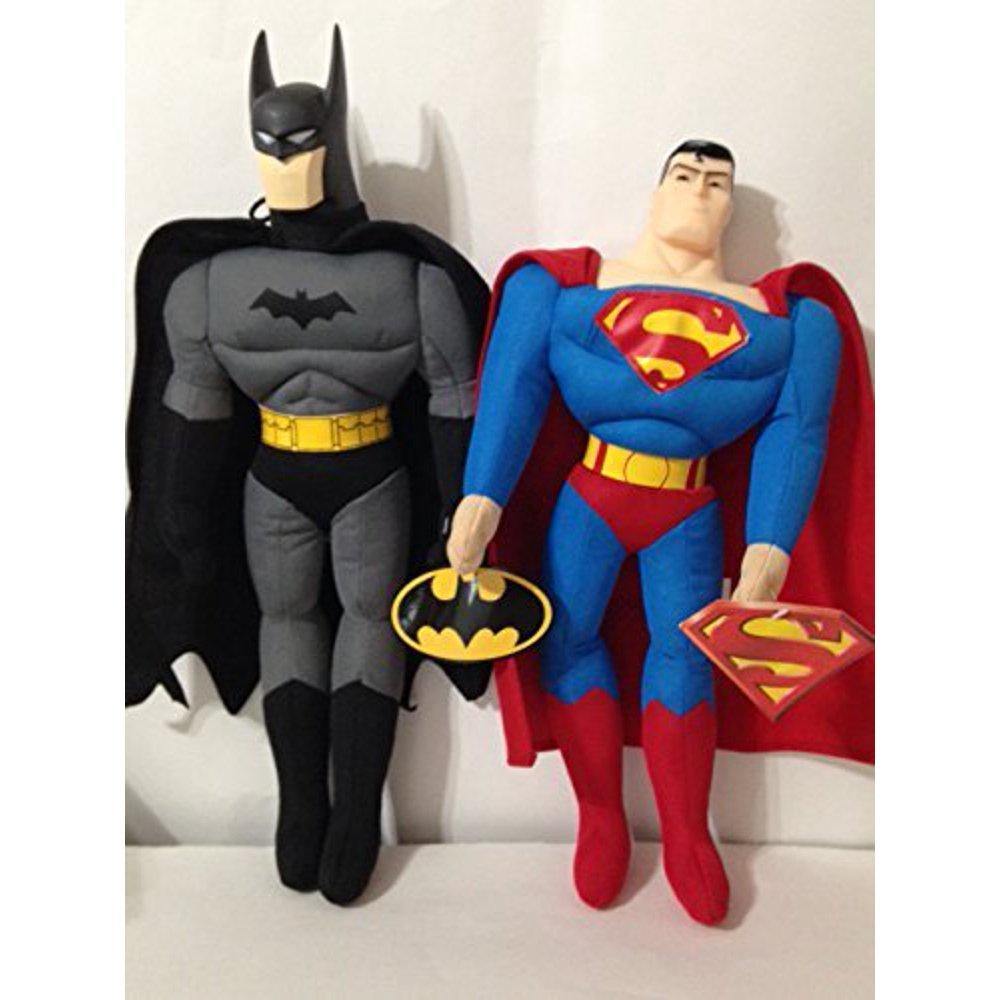 17" Batman and Superman Plush Set(ONLINE ONLY)