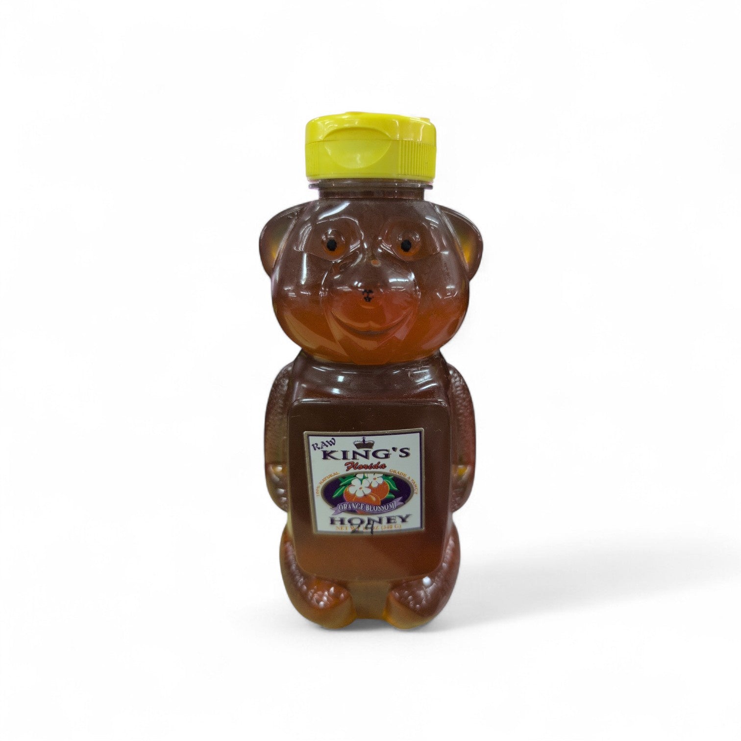 KINGS ORANGE BLOSSOM HONEY BEAR 24oz