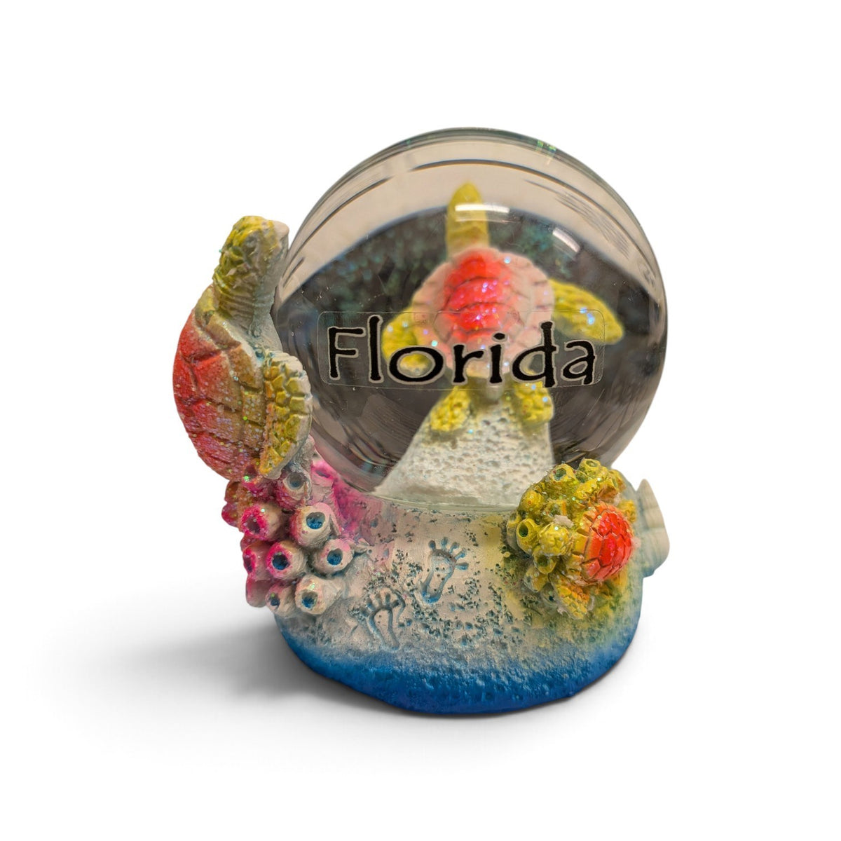 Sea Turtle Water Glitter Globe