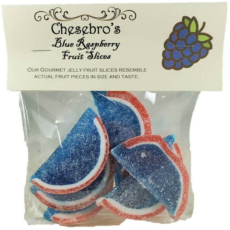 Blue Raspberry Gourmet Fruit Slices, 4.0 oz.