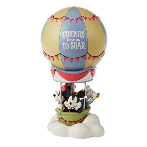 Disney Mickey and Friends Hot Air Balloon Limited Edition Figurine
