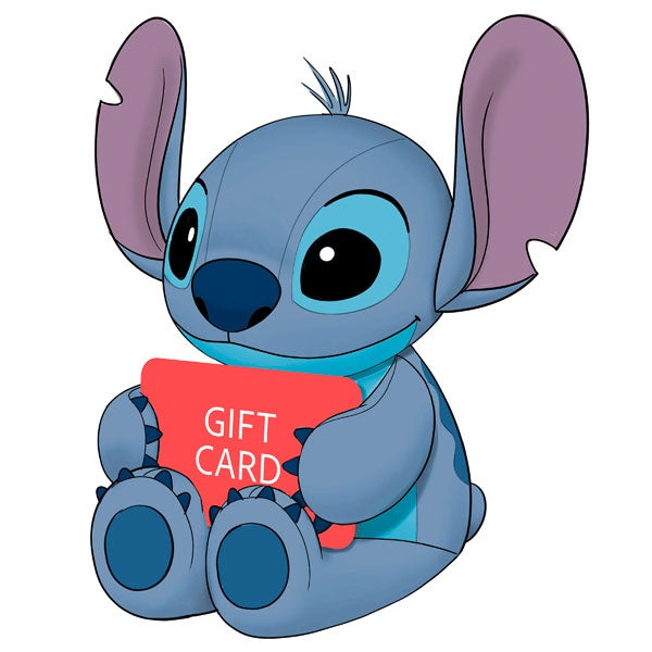 Disney Stitch Gift Card Plush