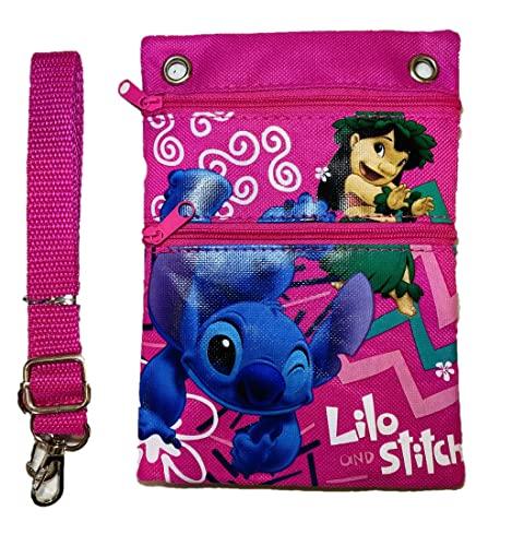 2 Zipper ID Holder Lilo and Stitch