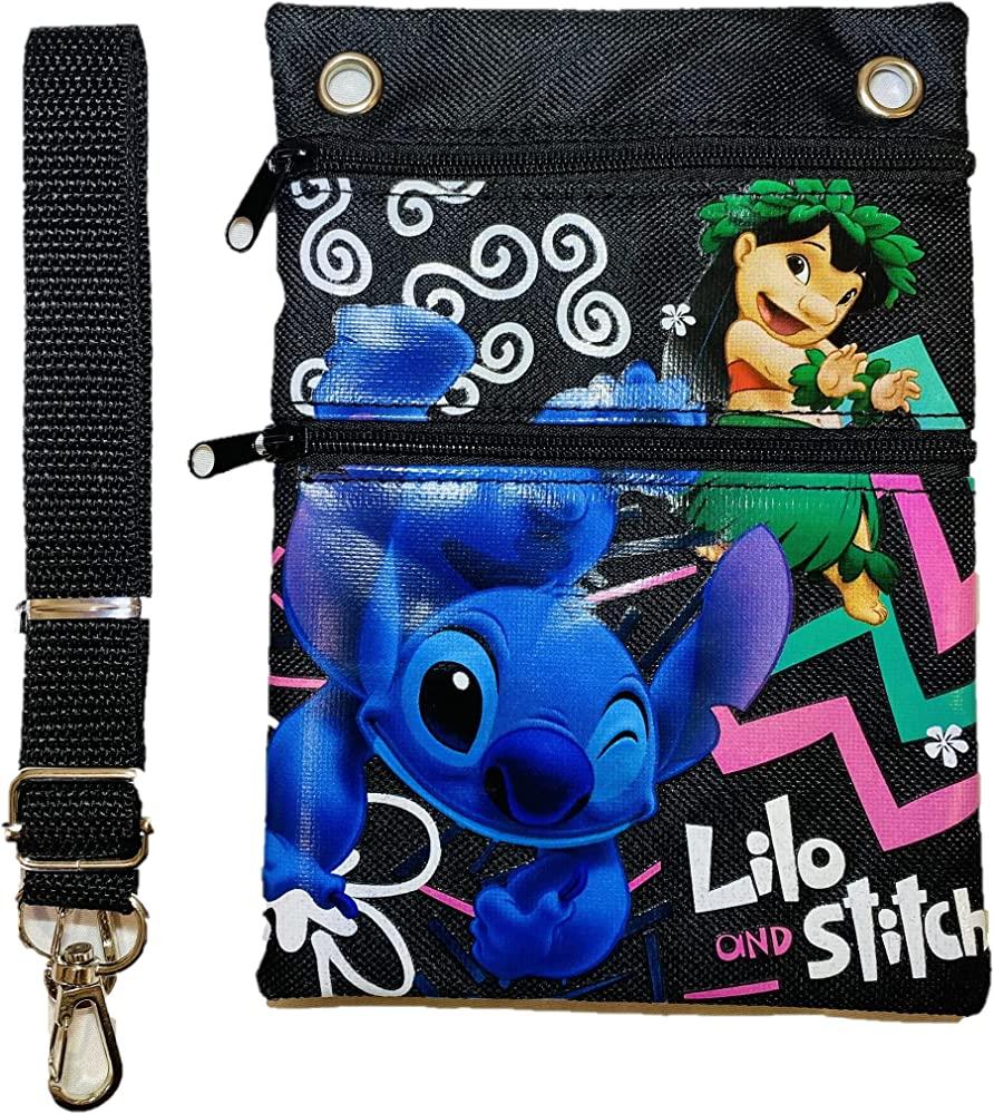 2 Zipper ID Holder Lilo and Stitch