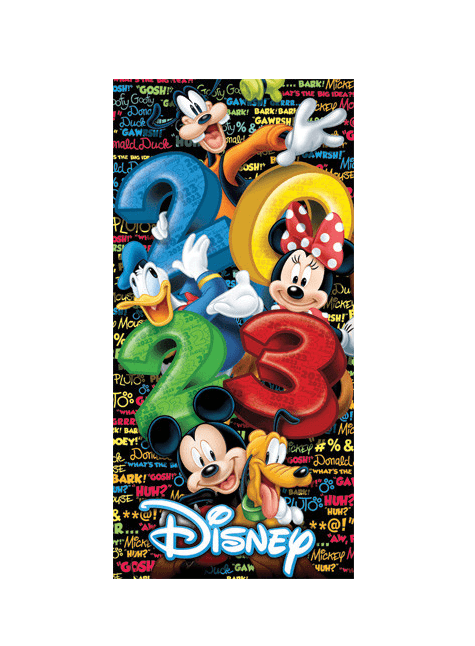 2023 Disney Mickey and Gang Beach Towel