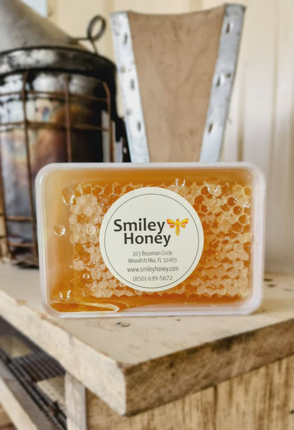 Smiley Raw Honeycomb