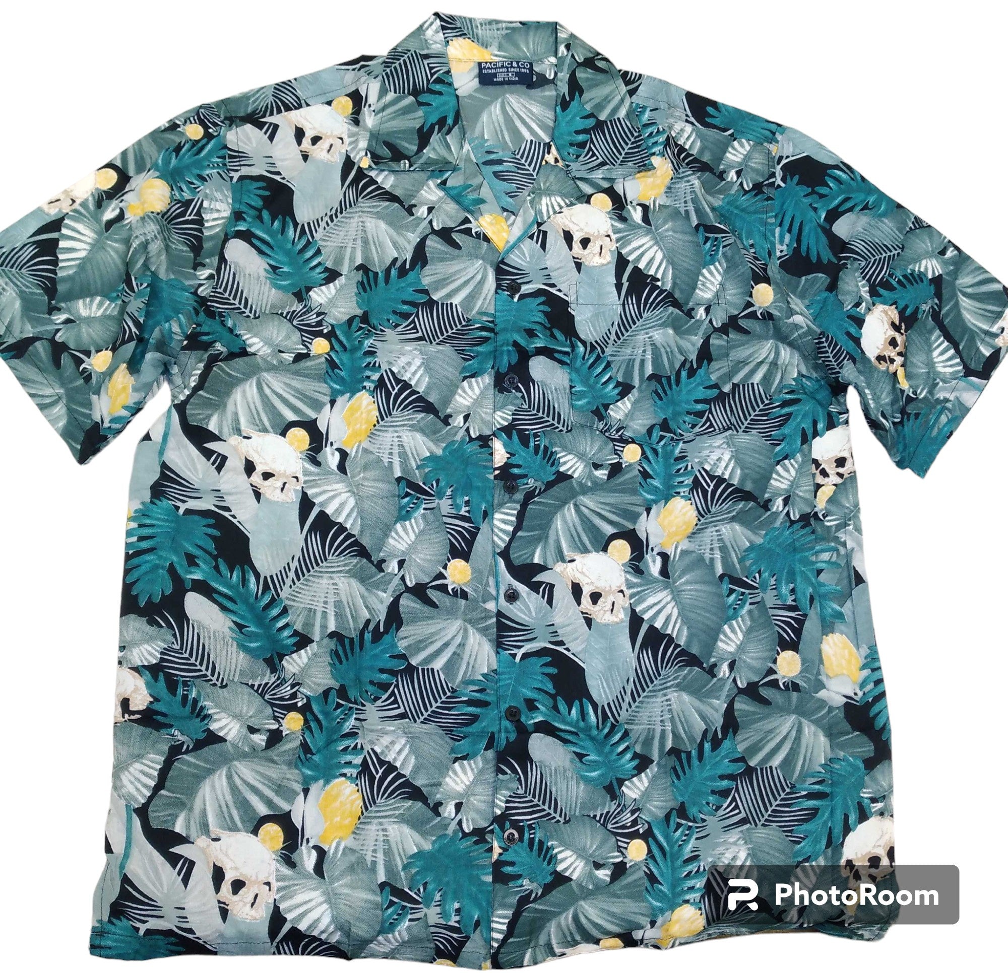 Skull Men's Hawaiian Shirt