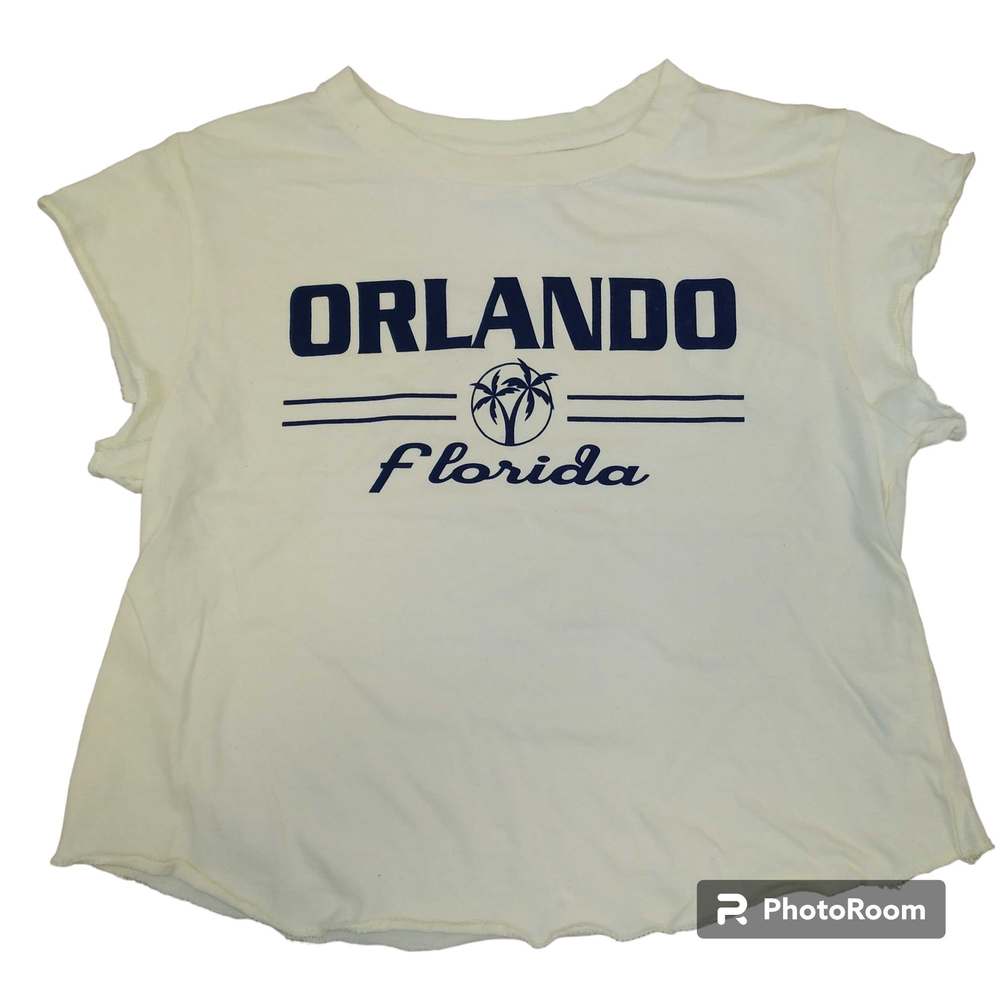 Soft Yellow Garment Dyed Cap Sleeve Shirt