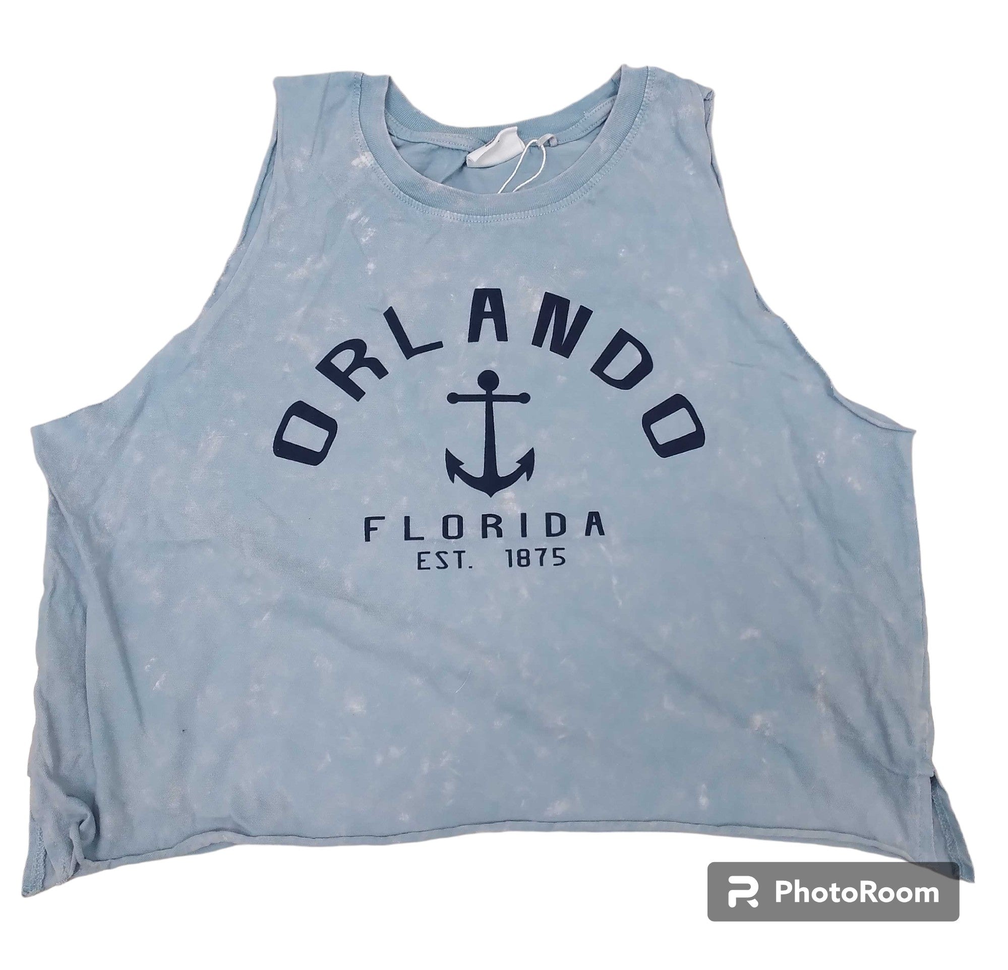 Denim Ladies Acid Wash Tank