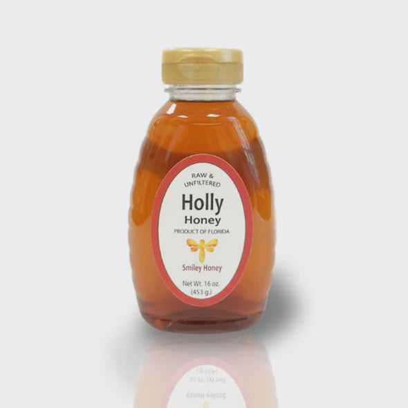 Holly Honey One pound plastic bottle
