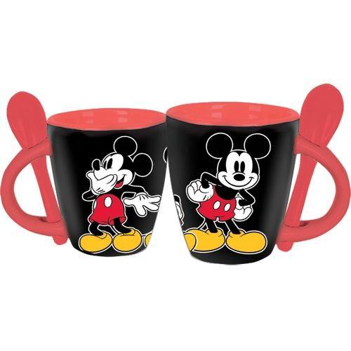 Mickey Mouse Espresso Cup with Spoon