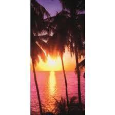 30x60 Tropical Sunset Beach Pool Towel