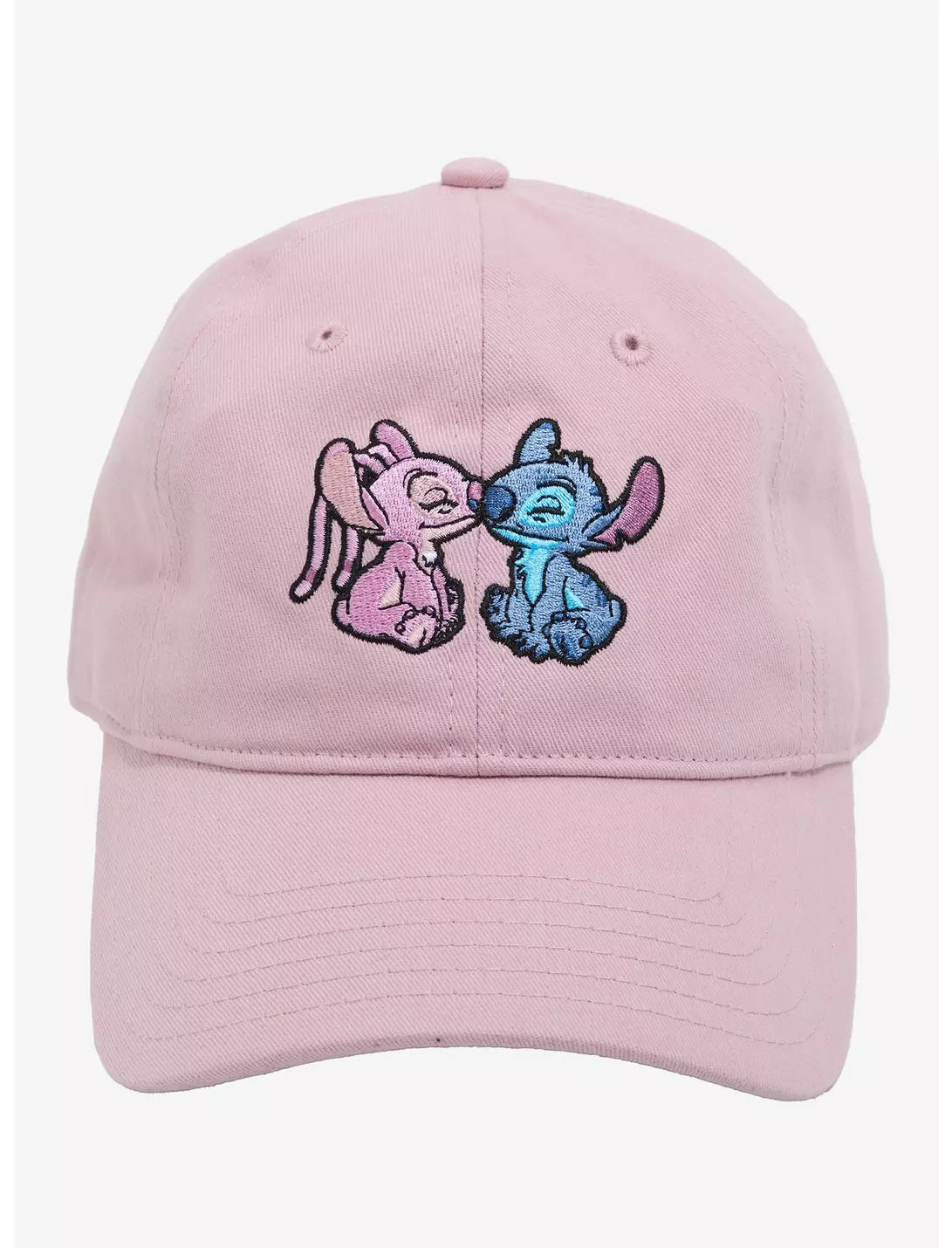 Adult Stitch & Angel Island Smooch Pink Dad Cap