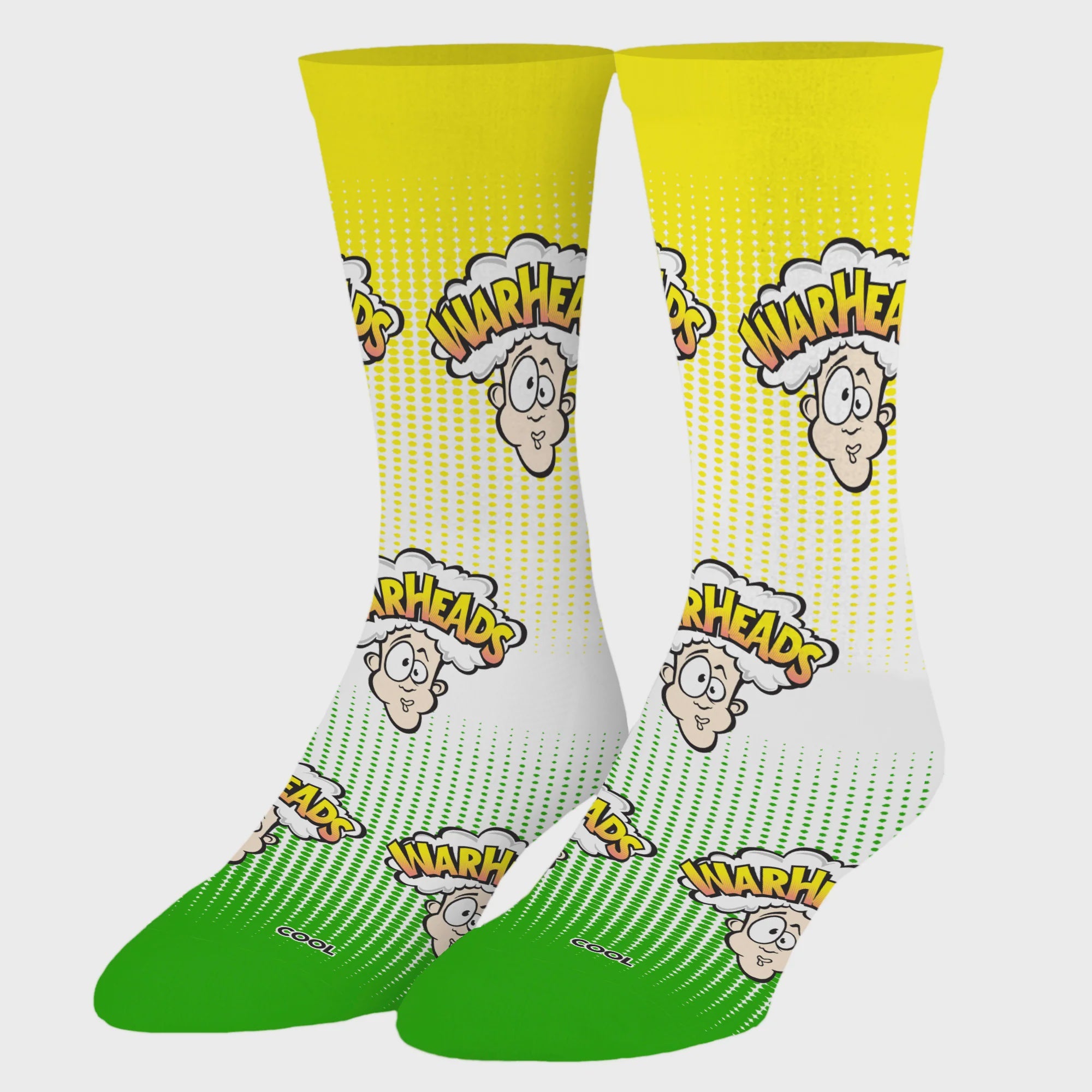 Warheads Fade - Mens Crew Folded - Odd Sox