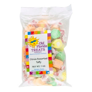Citrus Assorted Taffy 7oz