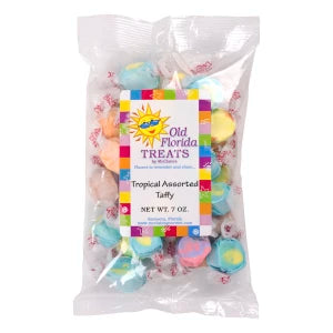 Old Florida Tropical Assorted Taffy 7oz