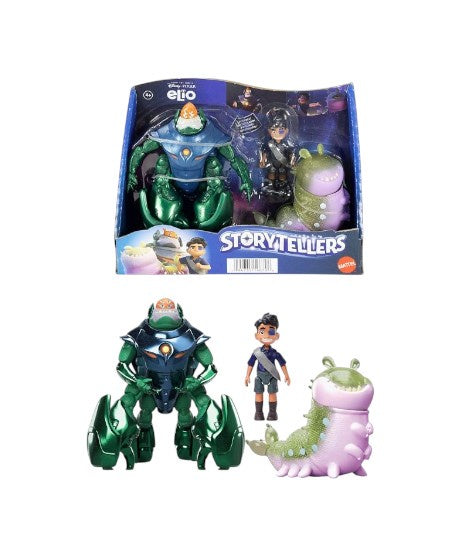 Pixar Elio Action Figure Storyteller 3 Pc Posable Toys