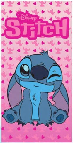 Winking Sweetheart Stitch 27"x54" Disney Beach Towel
