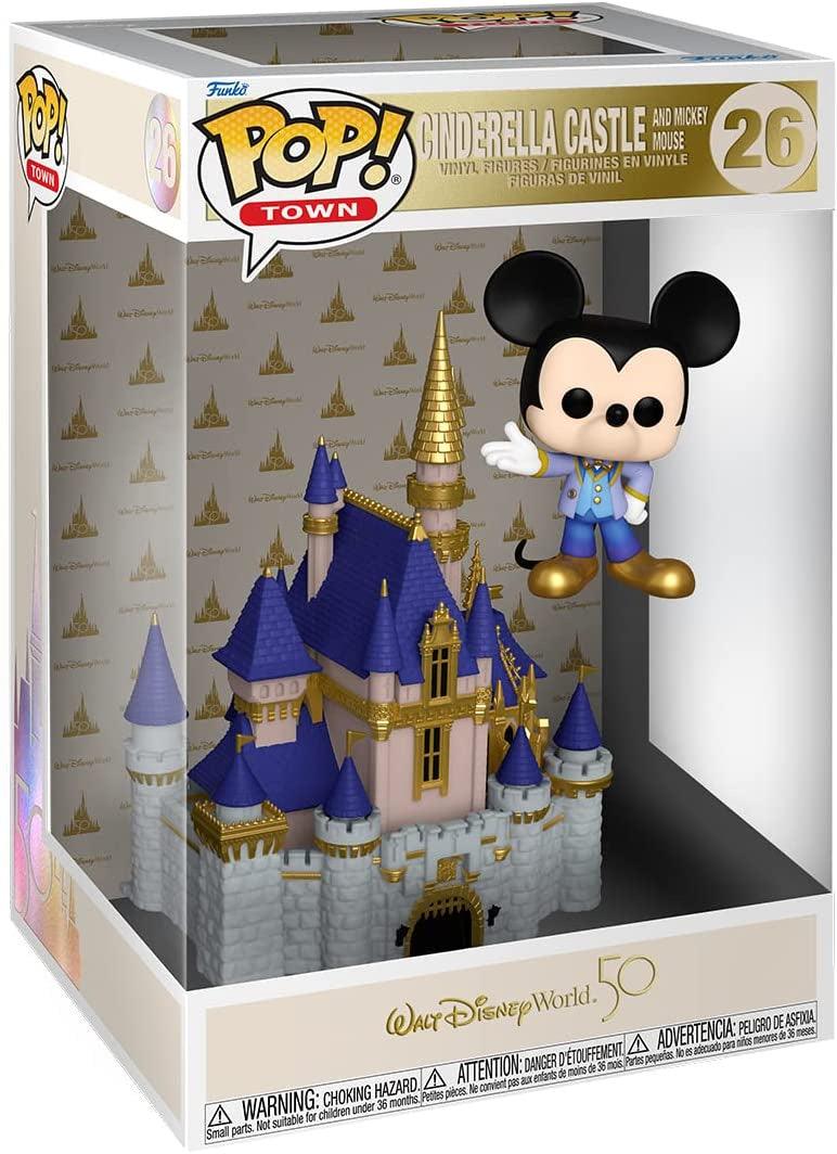 50th Anniversary Castle with Mickey Pop! Vinyl Town