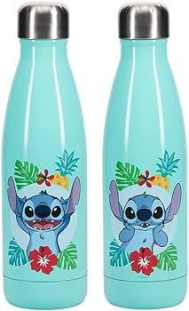 Stitch Metal Water Bottle