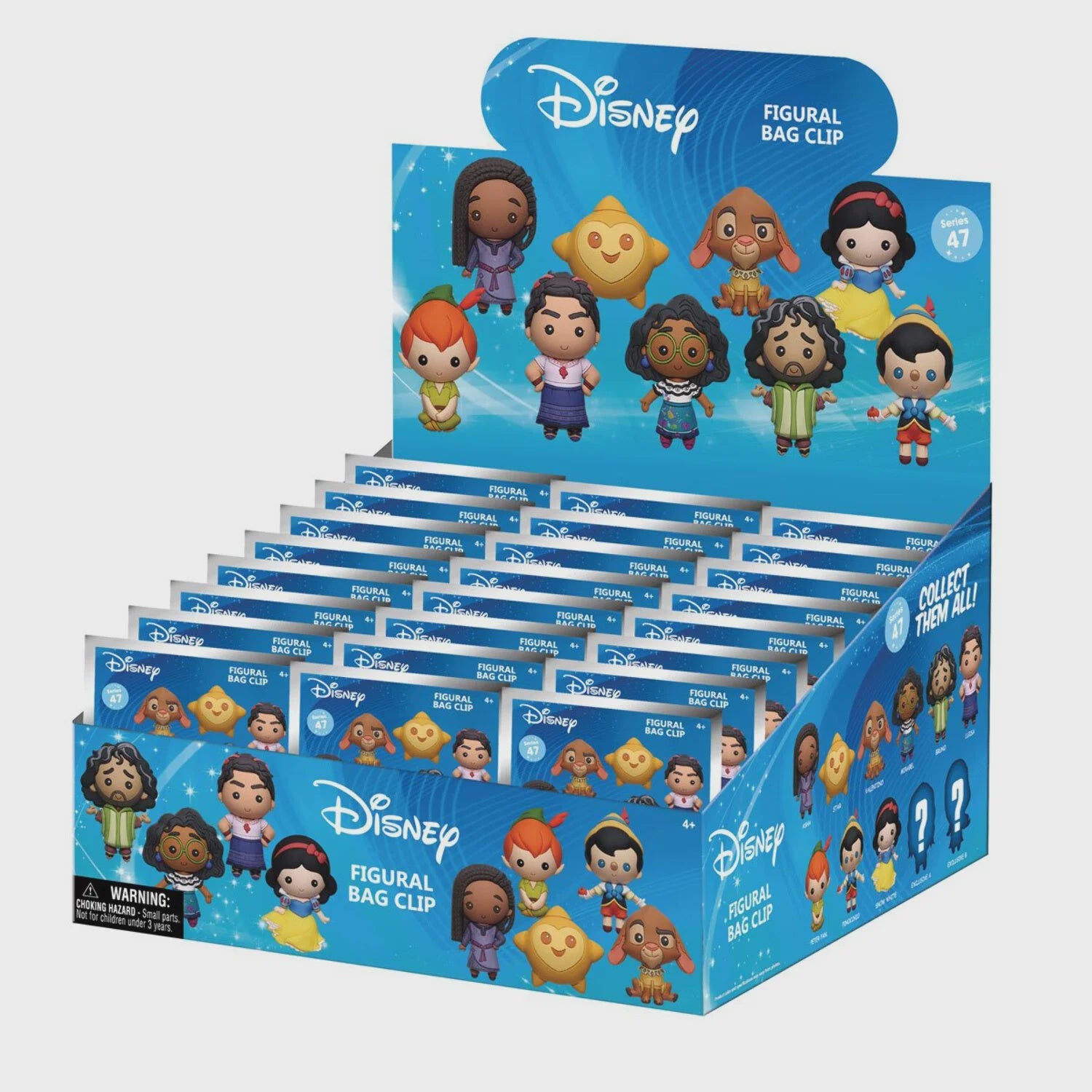 Disney Animation 3D Foam Bag Clip - Series 47