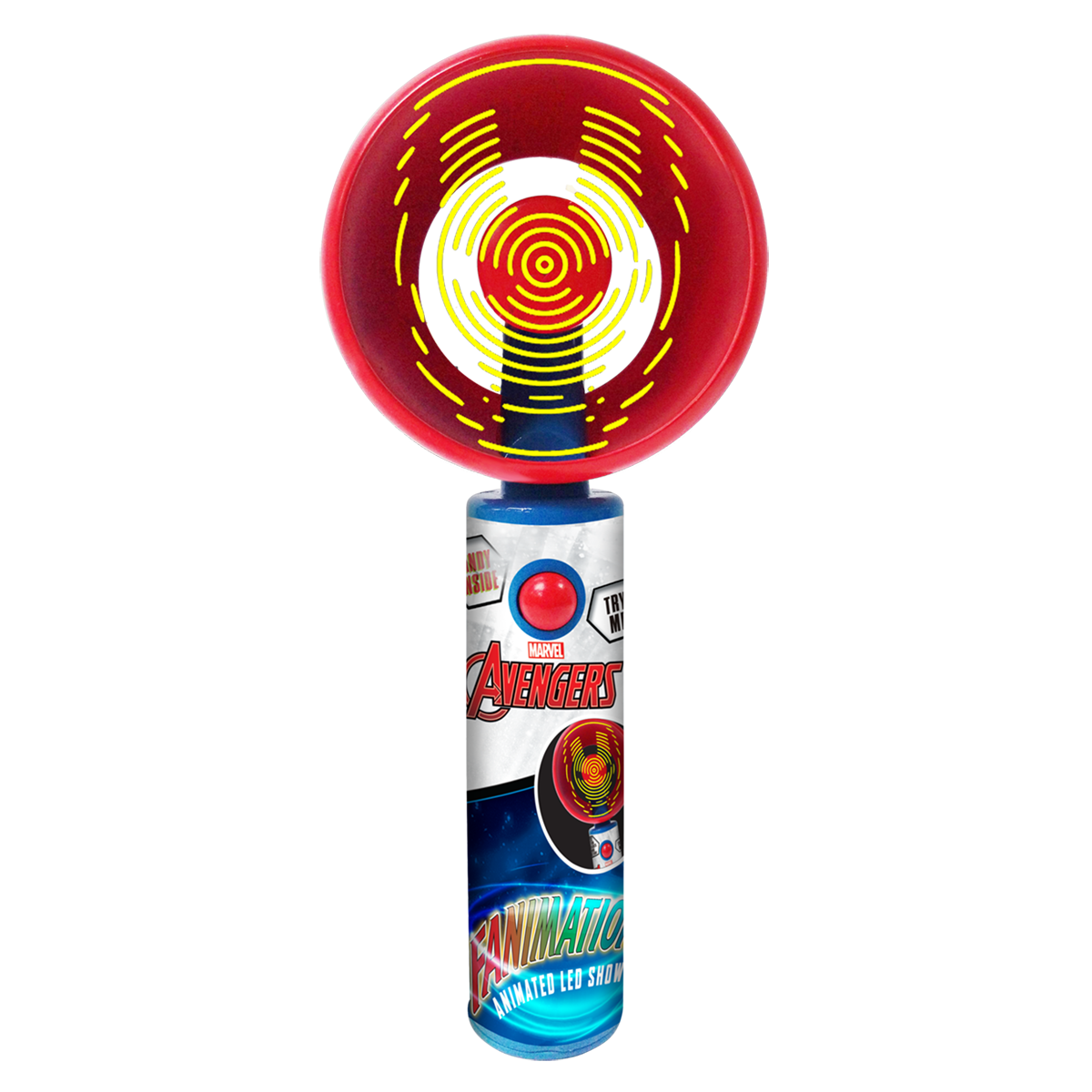 Marvel Avengers Fanimation Animated Led Fan With Candy
