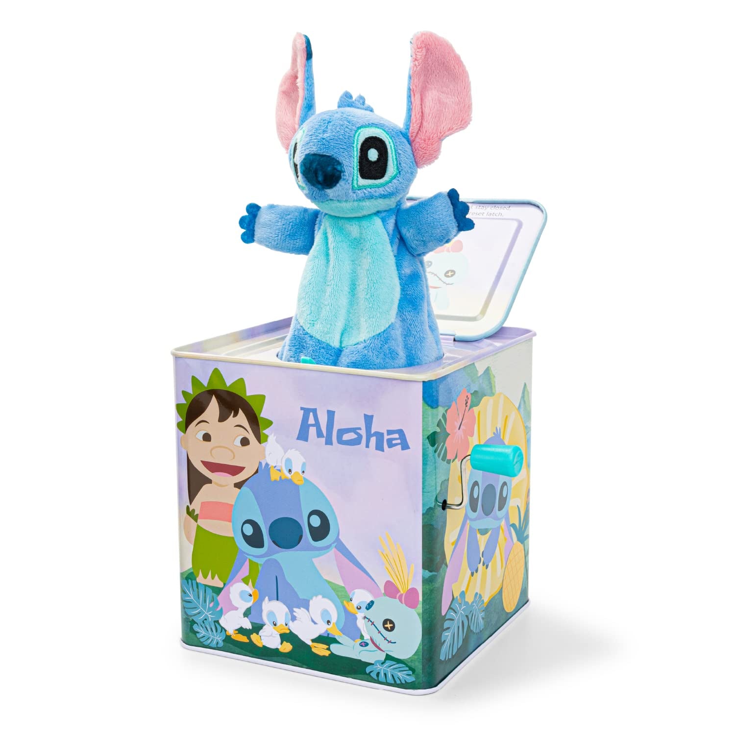 Disney Baby Stitch Jack-In-The-Box Musical Toy