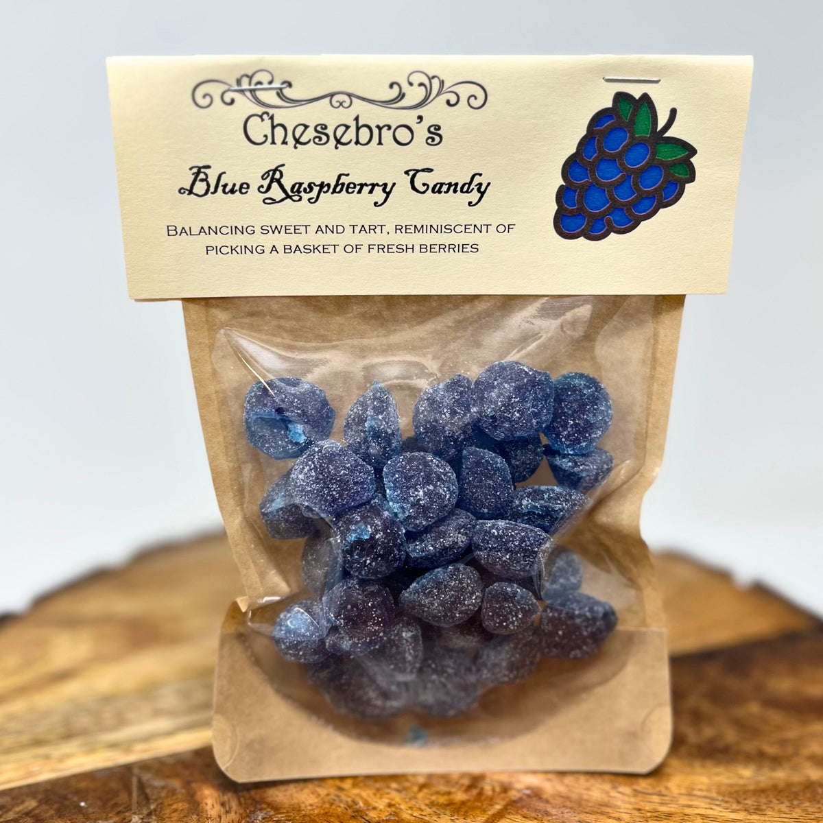 Blue Raspberry Hard Candy Drops, 4.5 ounces