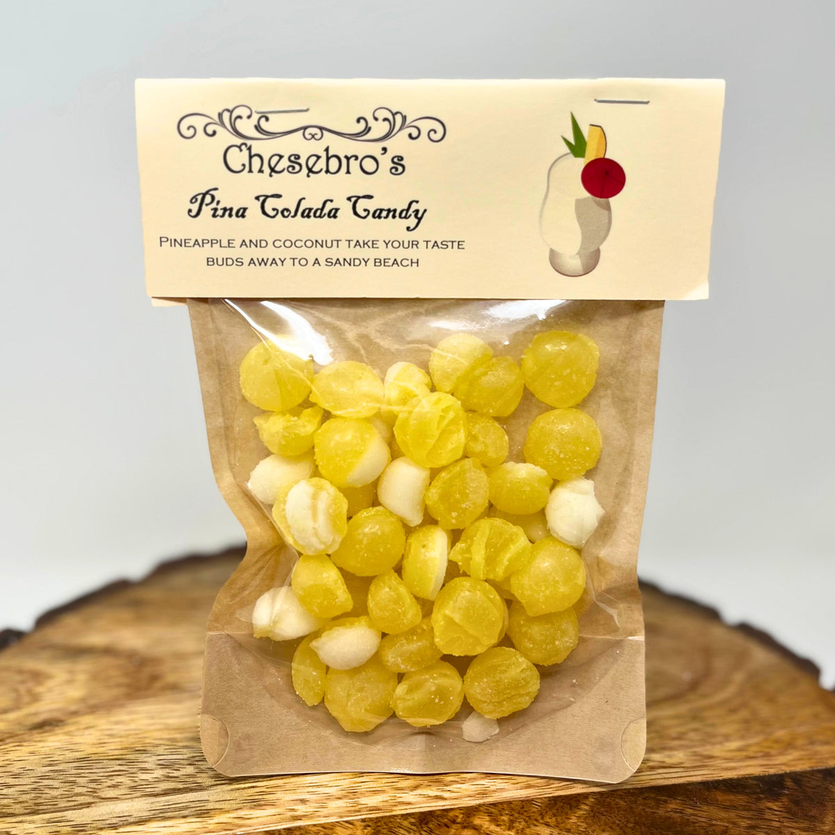 Piña Colada Hard Candy Drops, 4.5 ounces