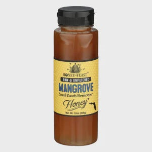 Honey Feast Pure Mangrove Honey 12oz