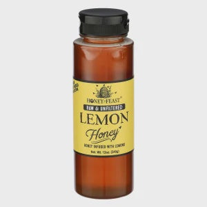 Honey Feast Organic Lemon Honey 12oz
