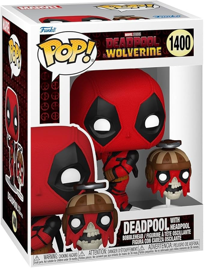Deadpool & Wolverine - Deadpool w/ Headpool Funko Pop!
