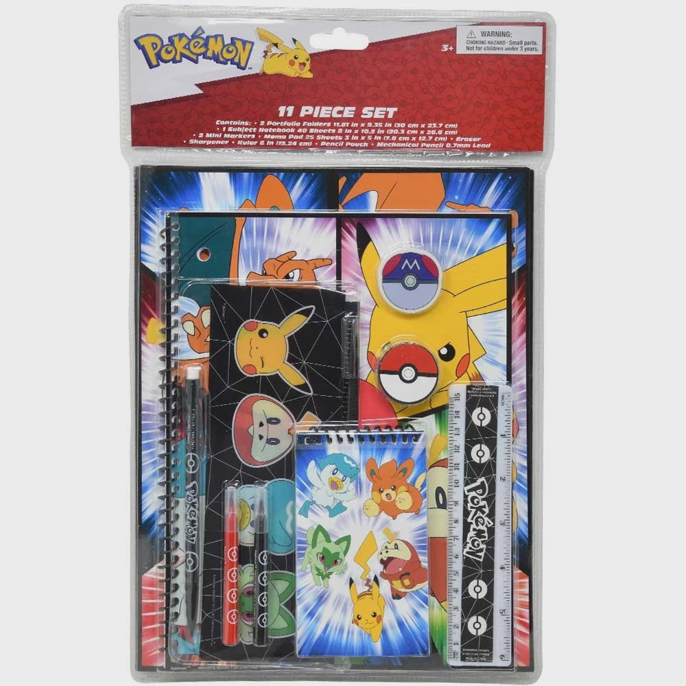 Pokemon 11pc Value Set in Bag with Header