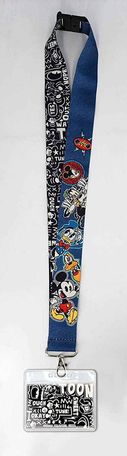 Mickey and Friends Deluxe Lanyard with Card Holder
