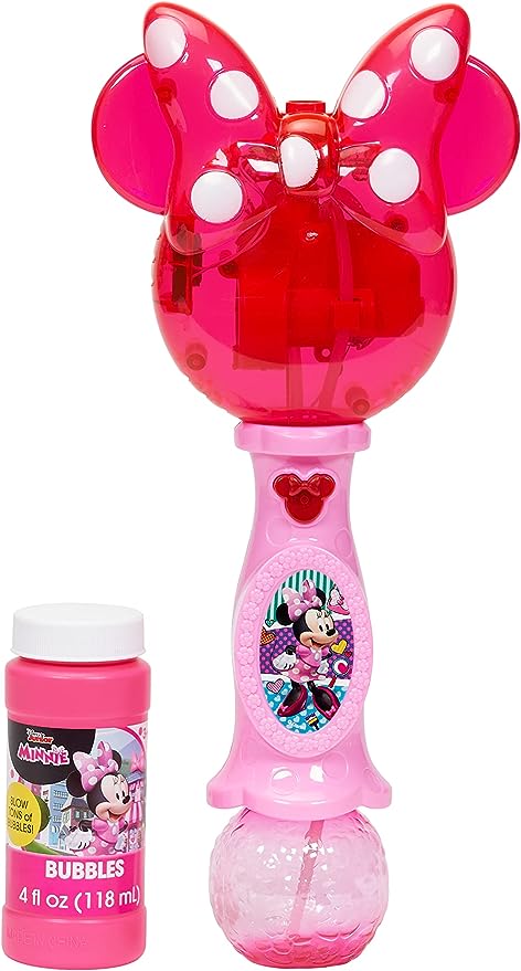 Little Kids Disney Minnie Mouse Light and Sound Bubble Wand