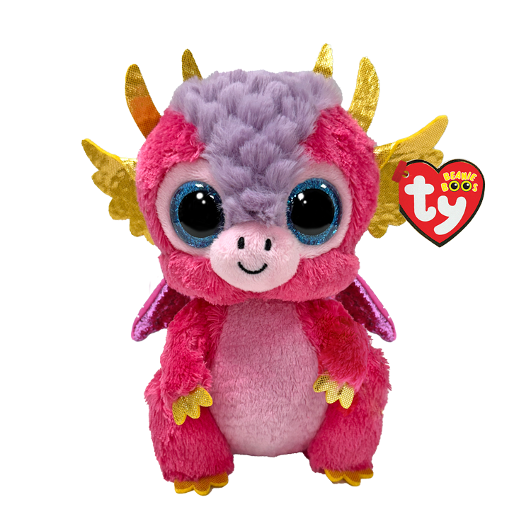 Mia Pink dragon -Ty Beanie Boos