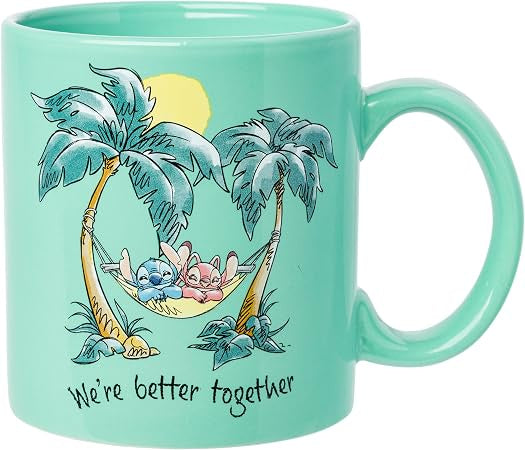 Stitch & Angel We're Better Together 20oz Ceramic Mug