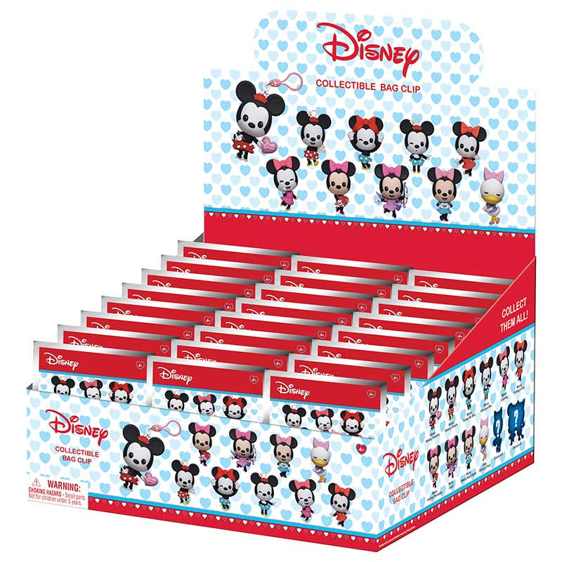 Disney Minnie 3D Foam Bag Clip