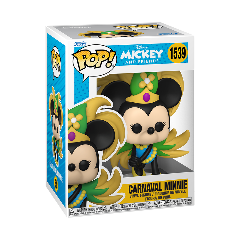 Mickey & Friends Carnaval Minnie Mouse Funko Pop! Vinyl Figure