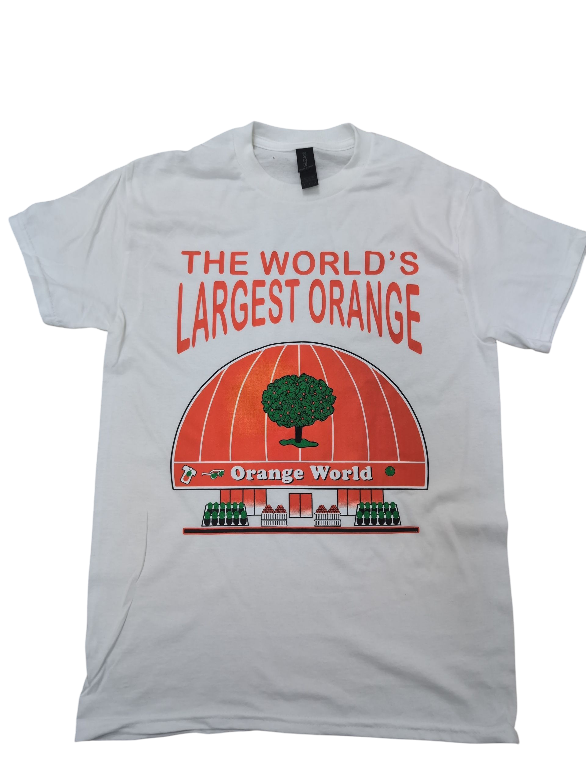 Florida Orange World White Adult T-Shirt