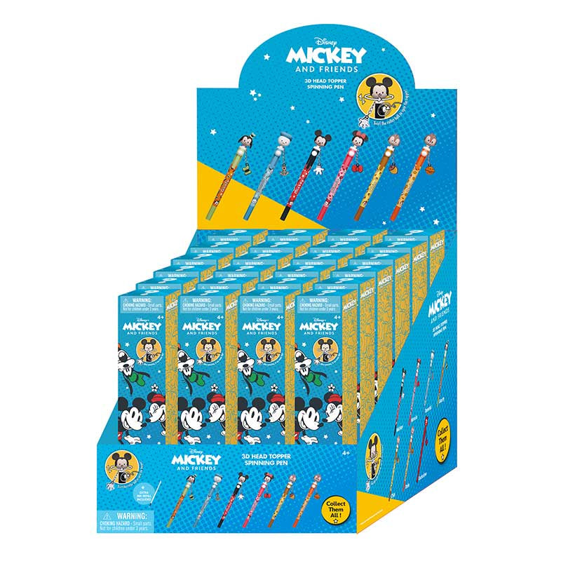 Micky and Friends 3D Head Topper Spinning Pen