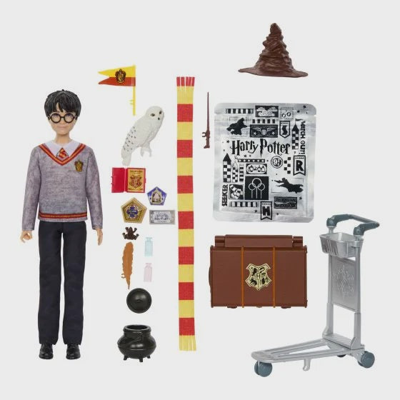 Harry Potter Toys, Platform 9¾ Journey To Hogwarts Doll Set With Fashion Doll