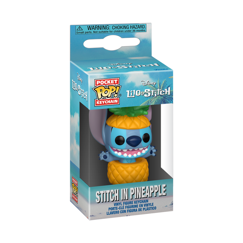 Disney Lilo & Stitch Stitch in Pineapple Funko Pocket Pop! Key Chain