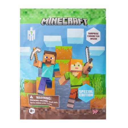 Minecraft Flocked Stampers Blind Figures